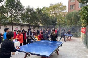 小区群众乒乓球活动通知（欢迎小区居民参与乒乓球比赛）